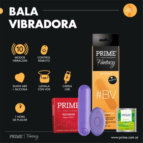Bala Vibradora Remota Prime - Kit Fantasy #BV