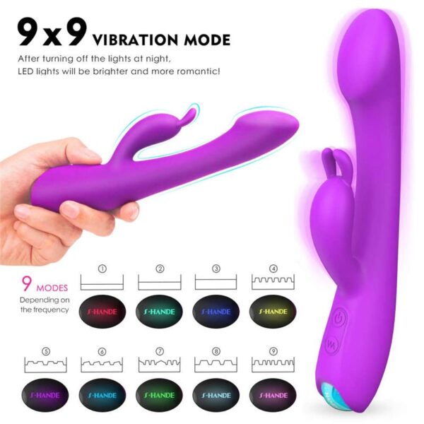 Anas Vibrador Conejito Multifuncional