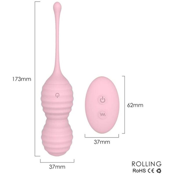 Rolling Bolas Vaginales Vibrador Inalámbrico