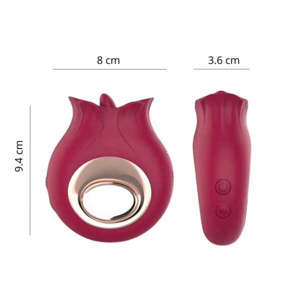 Lengua Vibradora Rose