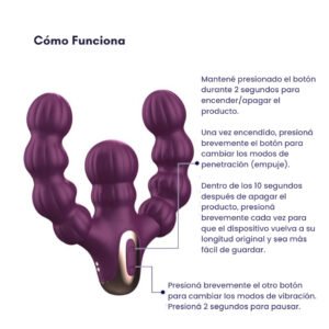 Vibrador con Empuje Syntora