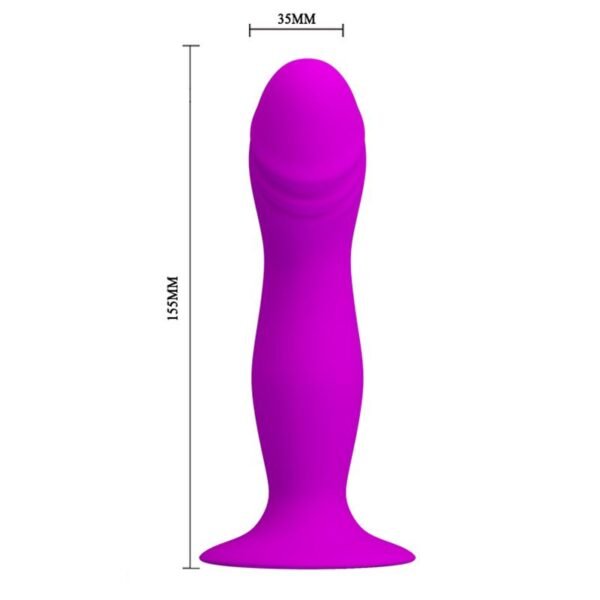 Dildo de Silicona con Sopapa 15cm - Image 3