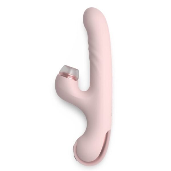 Vibrador Conejito con Succión y Empuje