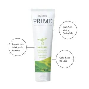 Gel Natural Prime 50 grs Beneficios