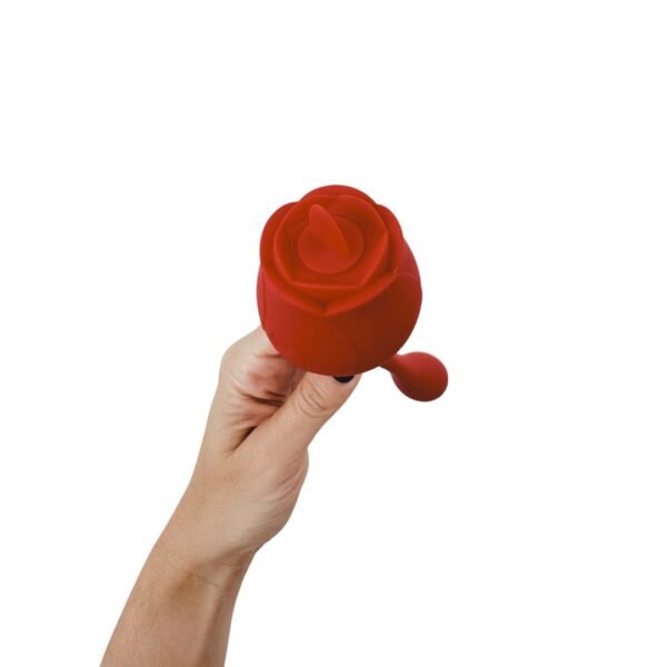 Rosa Lengua Vibradora flexible Ona Edna - Image 2