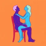 posición de la silla sexual