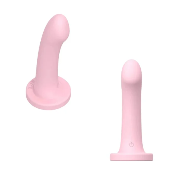 Dildo Rosa con vibración y sopapa - Image 5